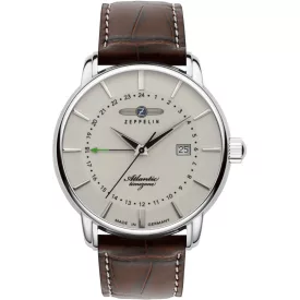 Zeppelin Atlantic Timezone montre pour hommes 8442-5