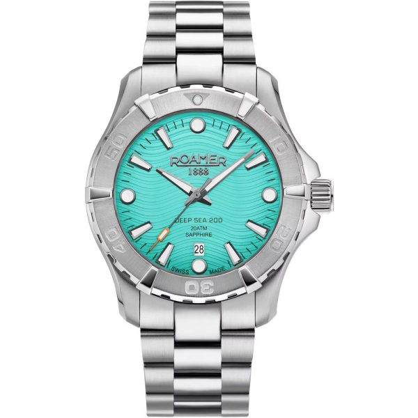 Roamer Deep Sea Tiffany Blue montre pour hommes 860833 41 05 70
