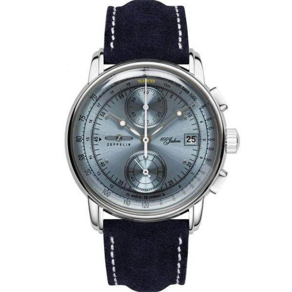 Zeppelin 100 Jahre montre pour hommes 8670-4