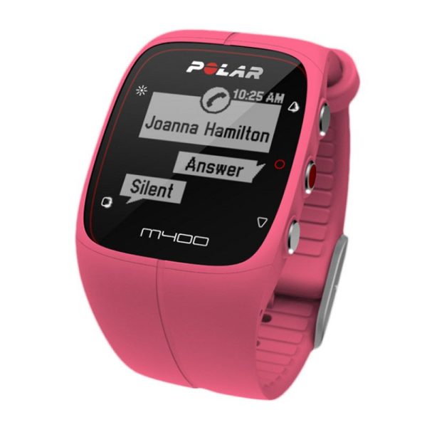Polar M400 Pink HR femelle karóra
