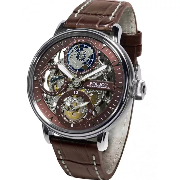 Poljot International Globetrotter Limited Edition montre pour hommes 9730.2940554