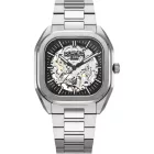 Roamer Mechano montre homme coffret 985986 41 85 20, bracelet en acier inoxydable argenté