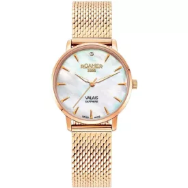 Roamer Valais Diamond montre femme ensemble 989847 49 10 05