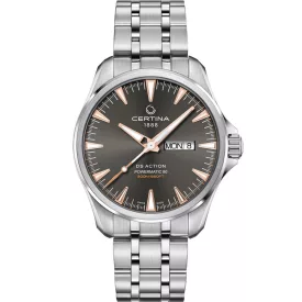   Certina DS Action Day Date Powermatic 80 montre pour hommes C032.430.11.081.01