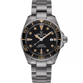   Certina DS Action Diver 43mm Powermatic 80 montre pour hommes C032.607.44.051.00