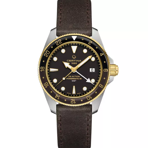 Certina DS Action GMT Powermatic 80 montre pour hommes C032.929.26.051.00