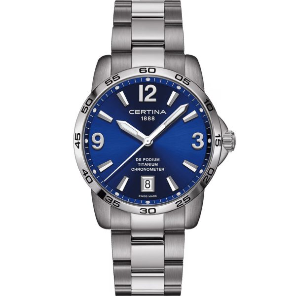 Certina DS Podium 40mm montre pour hommes C034.451.44.047.00