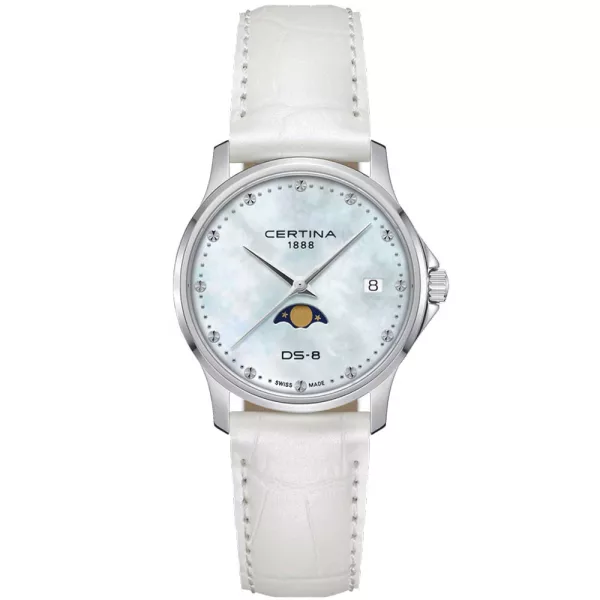 Certina DS-8 Moonphase montre femme C045.223.16.131.00