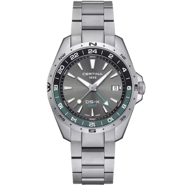 Certina DS-X GMT montre pour hommes C047.452.11.081.00