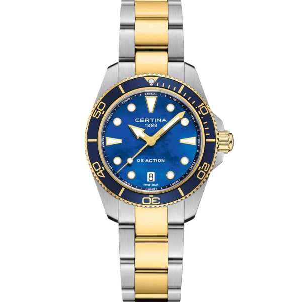 Certina DS Action 34mm montre femme C048.210.22.131.00