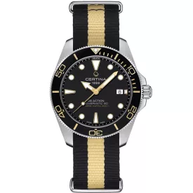   Certina DS Action Diver 40mm Powermatic 80 montre pour hommes C048.407.18.051.01