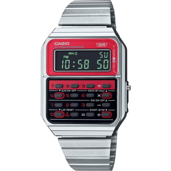 Casio Vintage montre pour hommes CA-500WE-4BEF