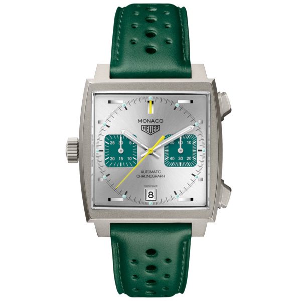 Tag Heuer Monaco Chronograph Racing Green Limited Edition montre pour hommes CAW218E.FC6565
