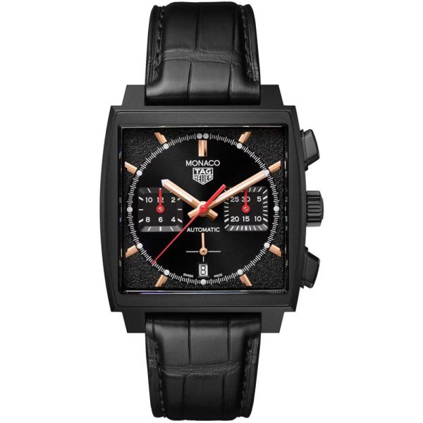 Tag Heuer Monaco Chronograph Dark Lord Special Edition montre pour hommes CBL2180.FC6497