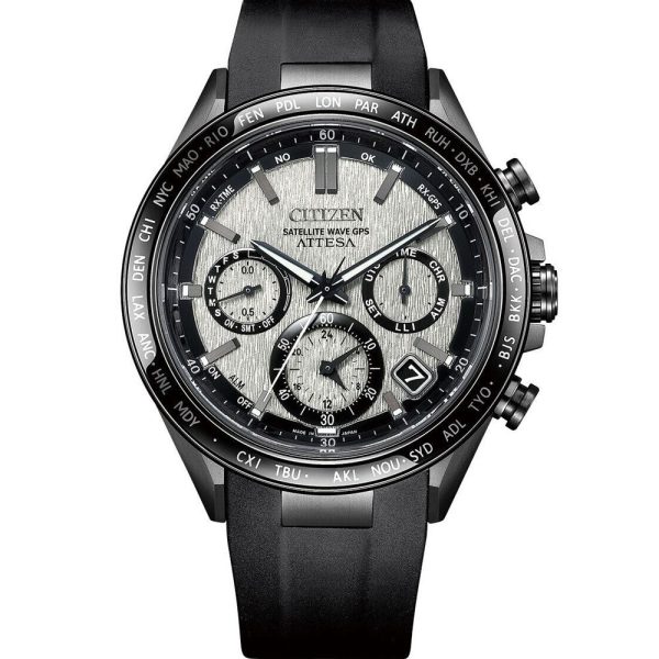 Citizen Attesa Satellite Wave GPS montre pour hommes CC4055-14H