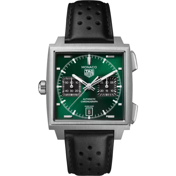 Tag Heuer Monaco Chronograph montre pour hommes CDW2180.FC8360
