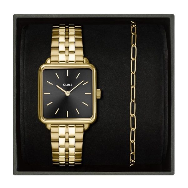 Cluse La Tétragone montre femme ensemble CG10325