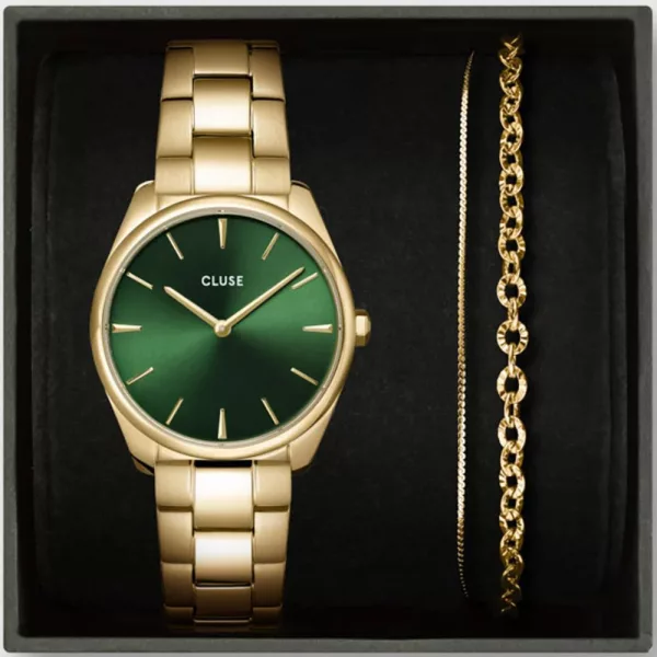 Cluse Féroce Petite montre femme ensemble CG11201