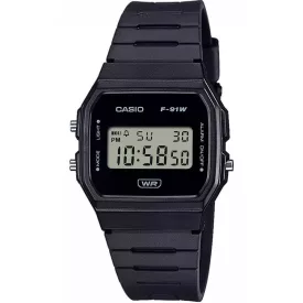 Casio Vintage unisex montre F-91WB-1AEF