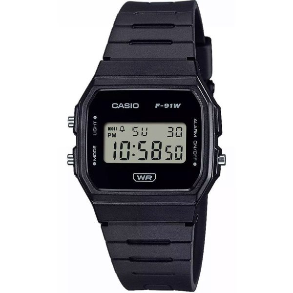 Casio Vintage unisex montre F-91WB-1AEF