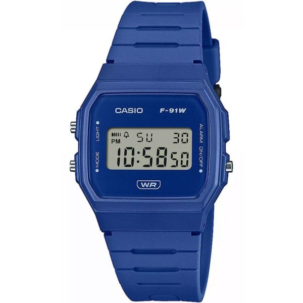 Casio Vintage unisex montre F-91WB-2A1EF