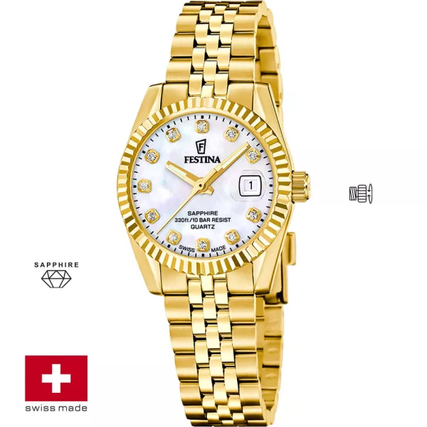 Festina Swiss Made Classic montre femme F20089/1