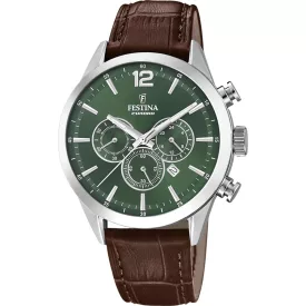 Festina Timeless Chronograph montre pour hommes F20542/8