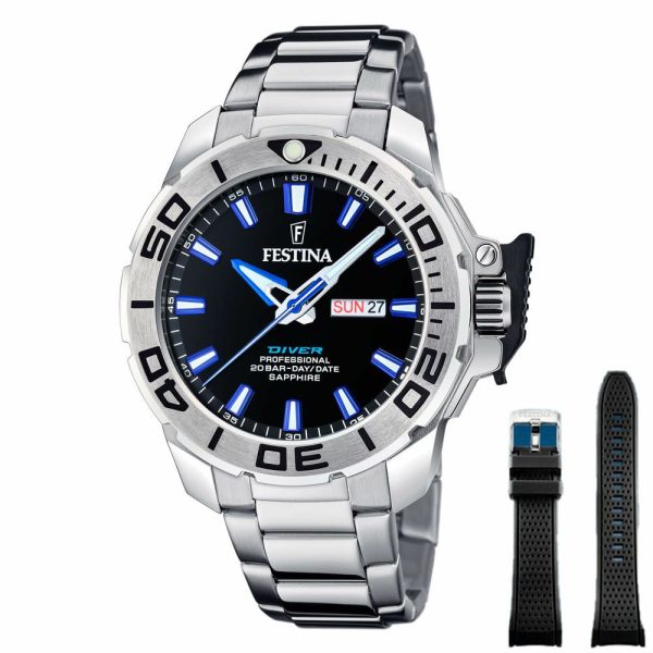 Festina The Originals Diver montre pour hommes ensemble F20665/3