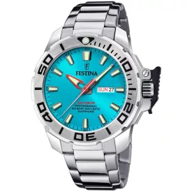   Festina The Originals Diver Tiffany" montre pour hommes F20665/6"