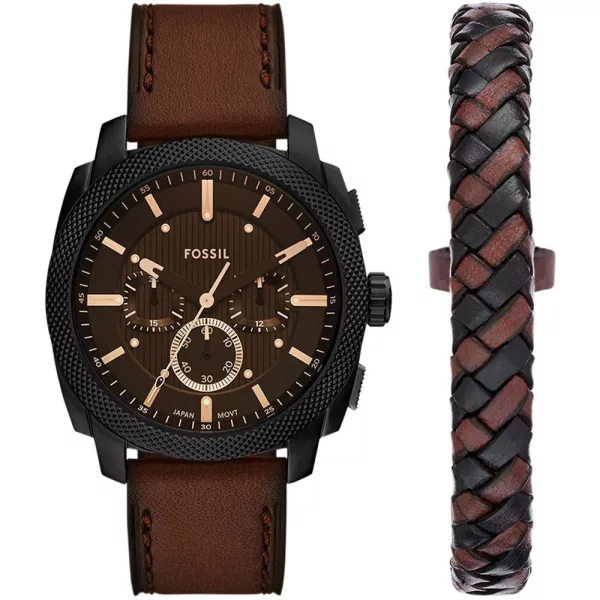 Fossil Machine montre pour hommes ensemble FS6102SET