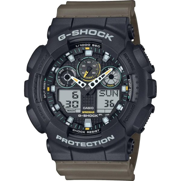 Casio G-Shock Two Tone Utility Colours montre pour hommes GA-100TU-1A3ER