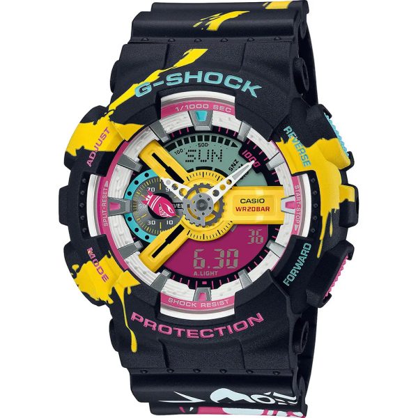 Casio G- Shock X League of Legends Jinx montre pour hommes GA-110LL-1AER