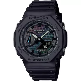   Casio G-Shock Rainbow Brick Wall montre pour hommes GA-2100RW-1AER