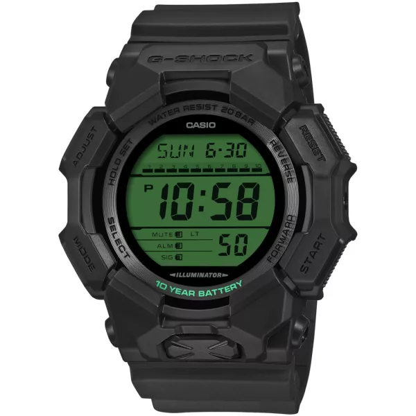 Casio G-Shock Black & Electro Green montre homme GD-010BEG-1ER