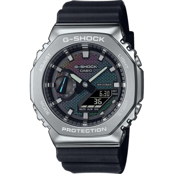Casio G-Shock Rainbow Brick Wall montre pour hommes GM-2100RW-1AER