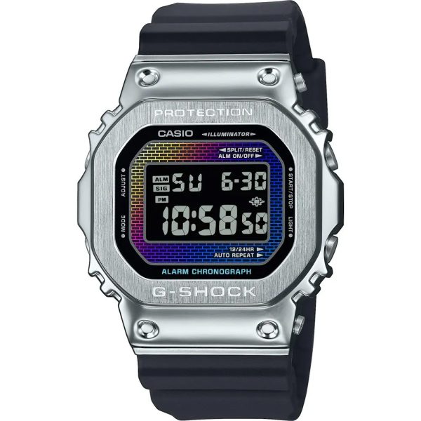 Casio G-Shock Rainbow Brick Wall montre pour hommes GM-5600RW-1ER