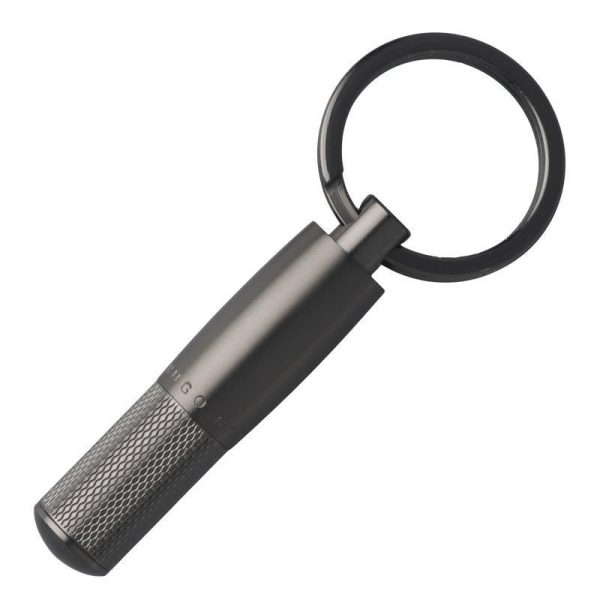 Hugo Boss porte-cl et PURE MATTE DARK CHROME HB3016