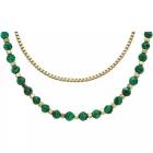 Fossil Stacked Up femelle collier JA7246710