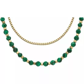 Fossil Stacked Up femelle collier JA7246710