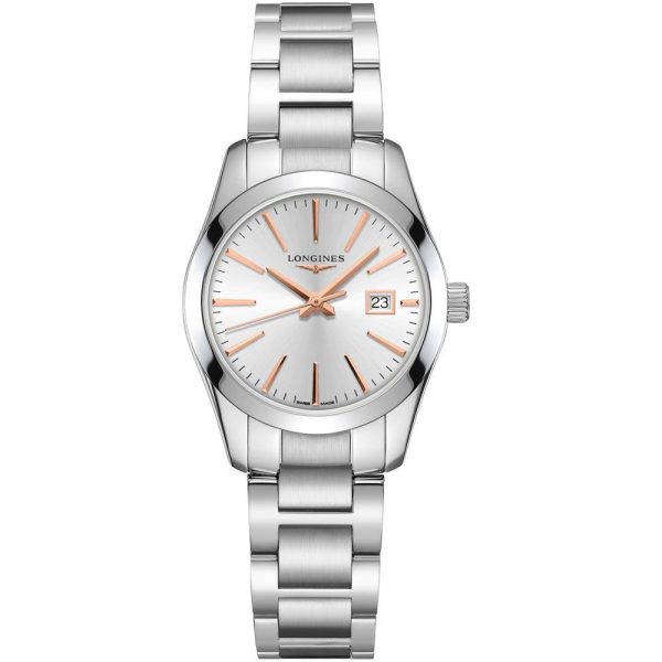 Longines Conquest montre femme L2.286.4.72.6