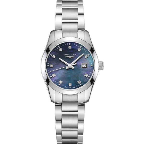 Longines Conquest montre femme L2.286.4.88.6