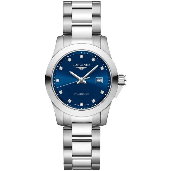 Longines Conquest montre femme L3.376.4.97.6