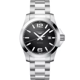 Longines Conquest montre pour hommes 43mm L3.760.4.56.6