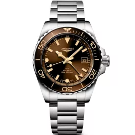 Longines HydroConquest GMT montre pour hommes L3.790.4.66.6