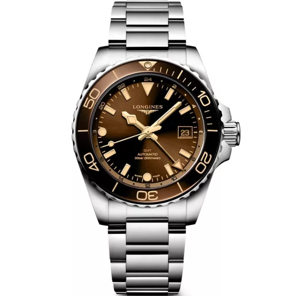Longines HydroConquest GMT montre pour hommes L3.790.4.66.6