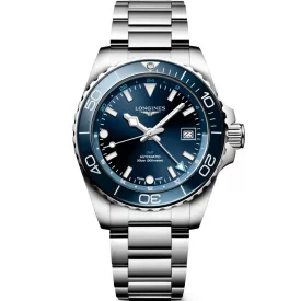 Longines HydroConquest GMT montre pour hommes L3.790.4.96.6