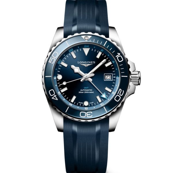 Longines HydroConquest GMT montre pour hommes L3.790.4.96.9