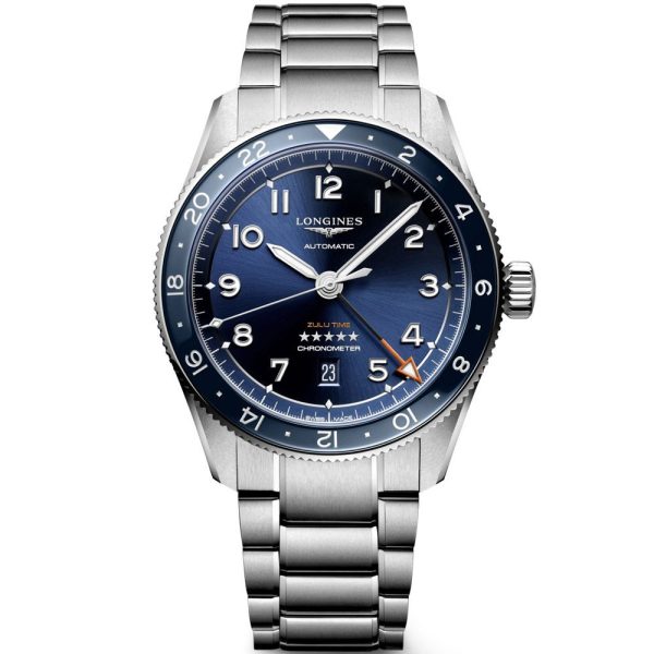 Longines Spirit Zulu Time montre pour hommes L3.812.4.93.6