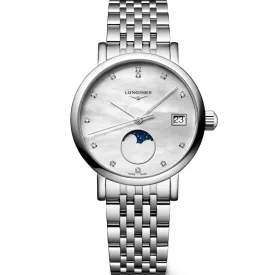   Longines Elegante Collection Moonphase montre femme L4.330.4.87.6