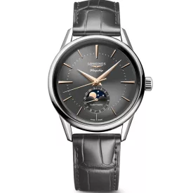   Longines Flagship Heritage Moonphase montre pour hommes L4.815.4.52.2